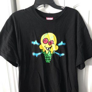 ICECREAM Rainbow Cones & Bones T-Shirt XL